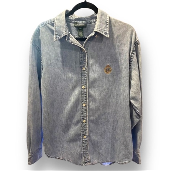Ralph Lauren Tops - Vintage, Classic Ralph Lauren Button Down Shirt